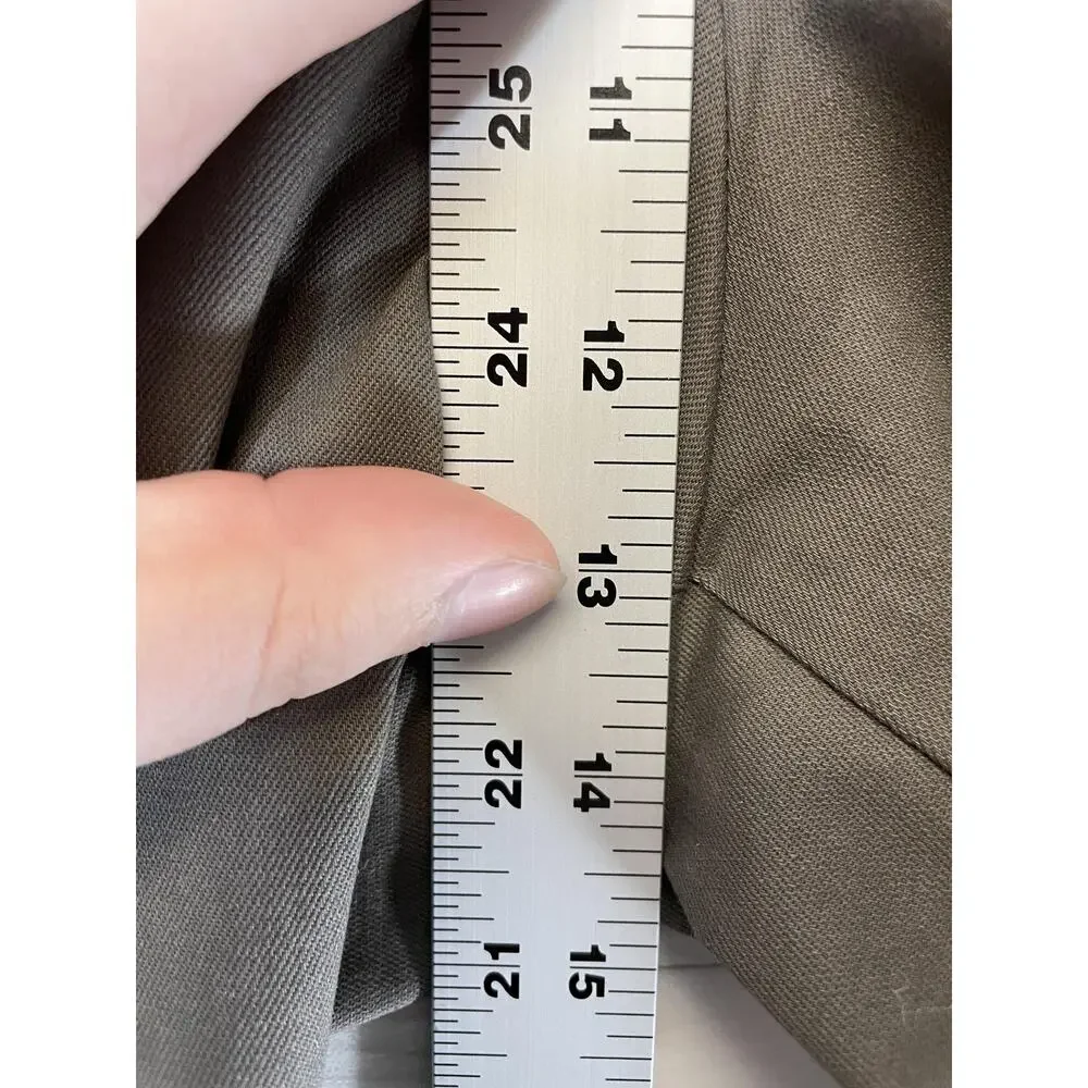 Dockers Pants Mens 40x30 Brown Classic Fit Stretch Chino Wrinkle Free Flat Front